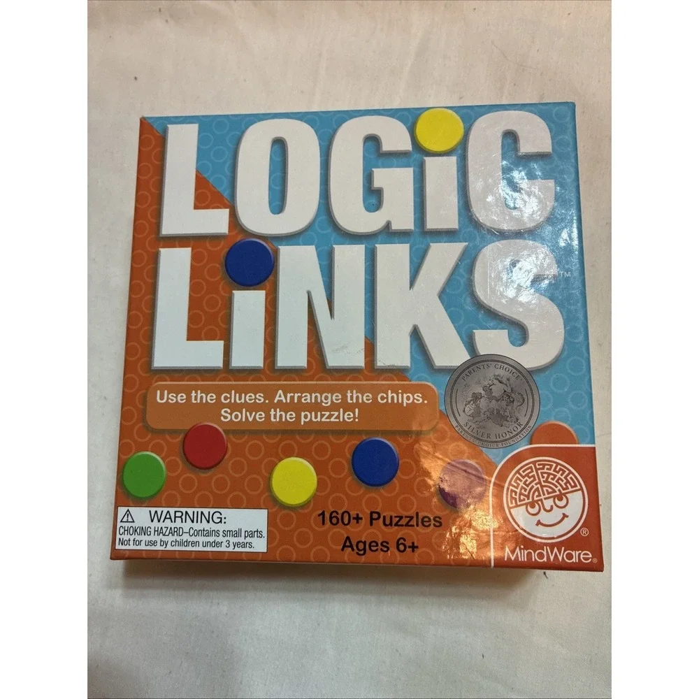 Logic Links‎ Puzzle Game Strategy Brainteaser▪︎ Mindware Open Box New